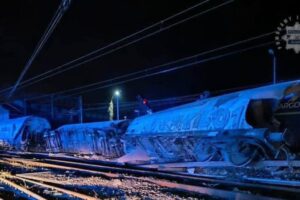 Scontro in Polonia fra due treni merci