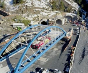 Anas ha collaudato il ponte per il tunnel del Tenda